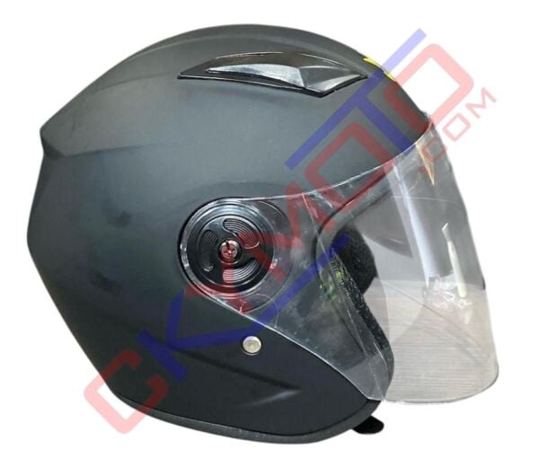 YARIM KASK MATT SİYAH