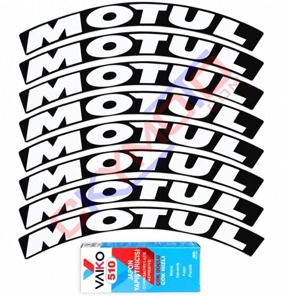 LASTİK YAZISI TAKIM MOTUL
