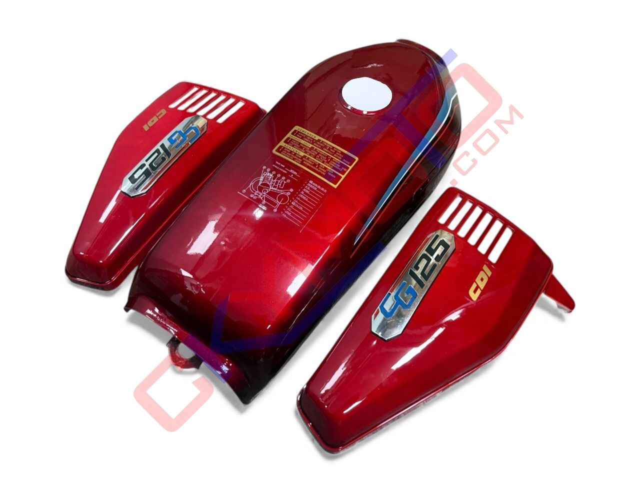 CG FALCON MODEL KESİK DEPO VE YAN KAPAK KIRMIZI