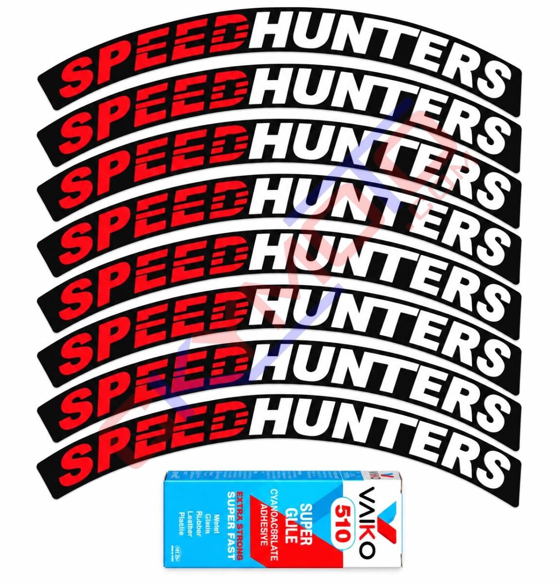 LASTİK YAZISI TAKIM SPEED HUNTERS