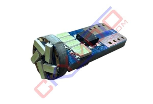T10 PARK AMPULU 15 LED Lİ BUZ MAVİ