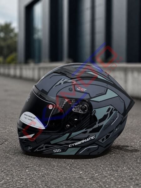 CASQUE FULL FACE KASK TOZ GRİ MODEL1