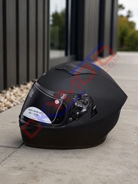 CASQUE FULL FACE KASK MAT SİYAH MODEL2