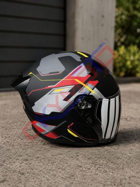CASQUE YARIM KASK VİZÖRLÜ LÜX